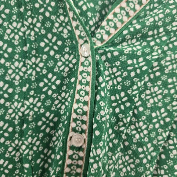 Max Studio Green Ruffled Tiered Maxi Dress 2x - Picture 10 of 15